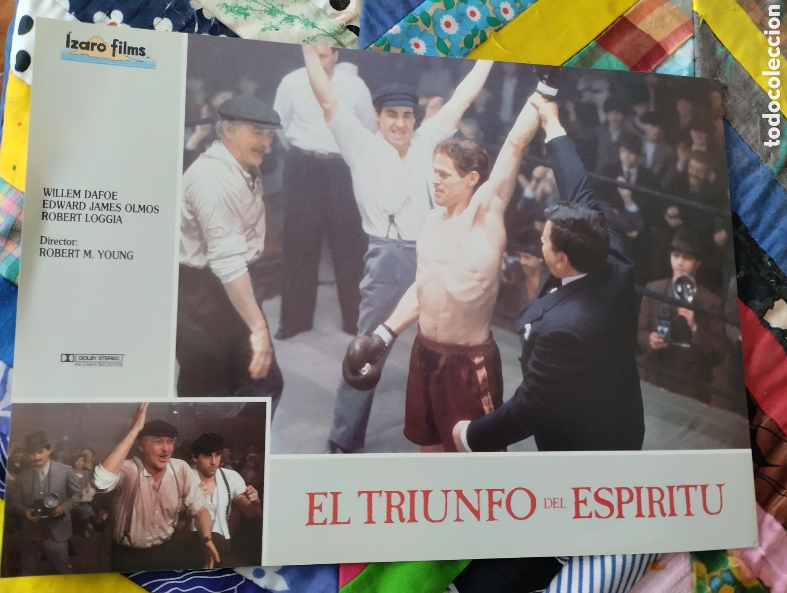 Cine: 2 FOTOCROMOS - EL TRIUNFO DEL ESP&Iacute;RITU
