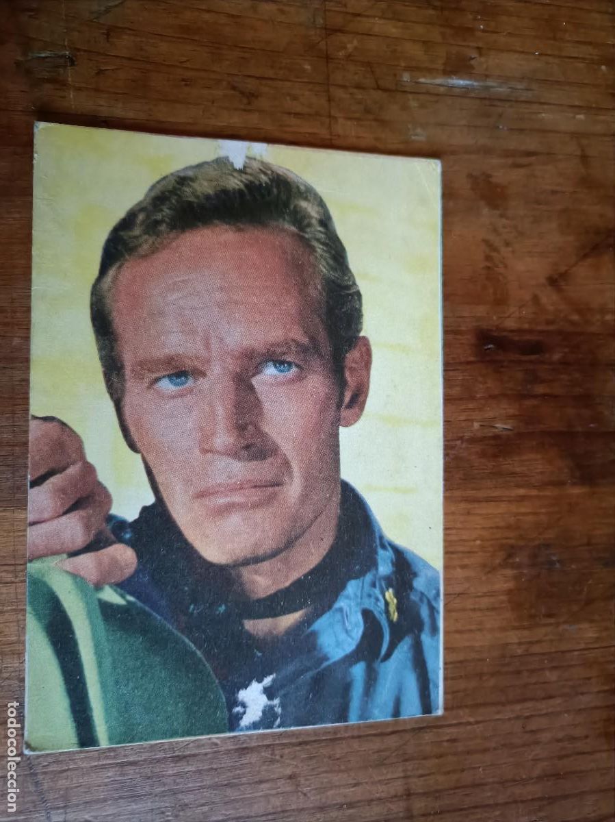 Cine: CHARLTON HESTON EDICIONES TARJE-FHER A&Ntilde;OS 60