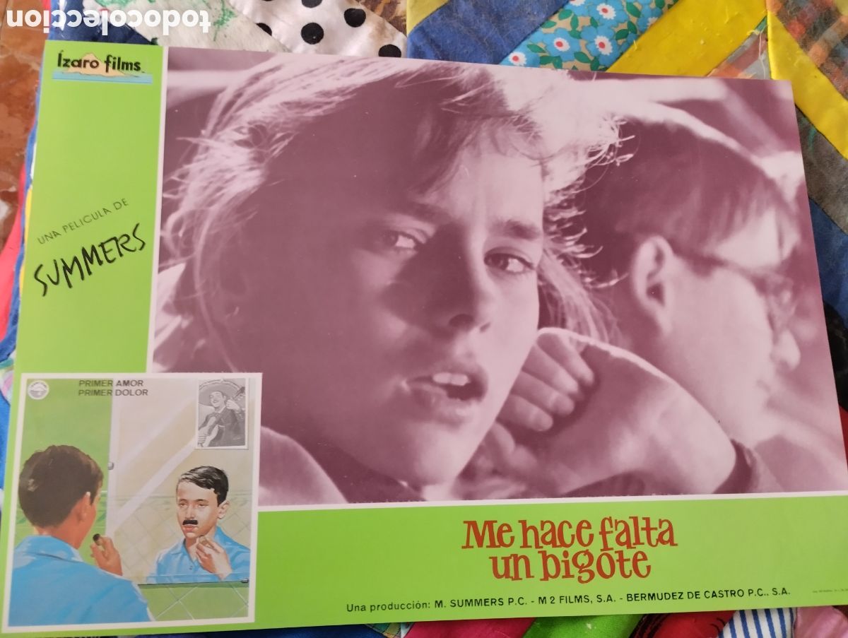 Cine: 5 FOTOCROMOS - ME HACE FALTA UN BIGOTE