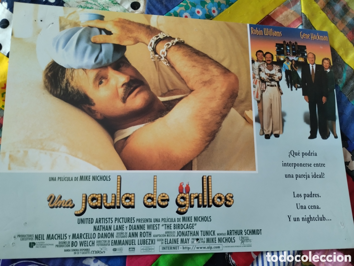 Cine: 9 FOTOCROMOS - UNA JAULA DE GRILLOS