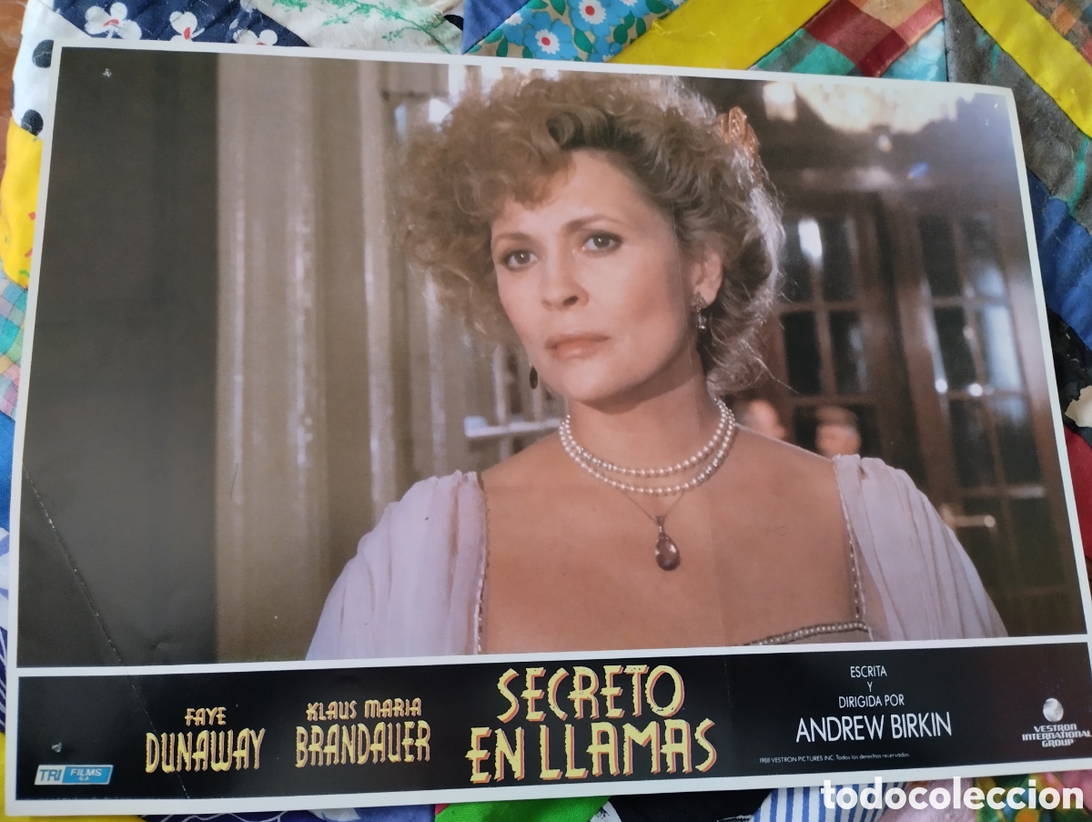 Cine: 3 FOTOCROMOS - SECRETOS EN LLAMAS