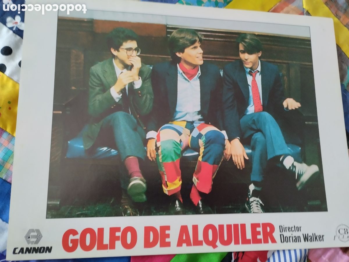 Cine: 9 FOTOCROMOS - GOLFO DE ALQUILER