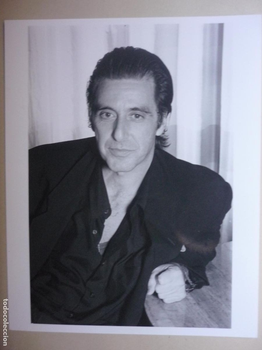 Cine: al pacino - foto original b/n - american film actor
