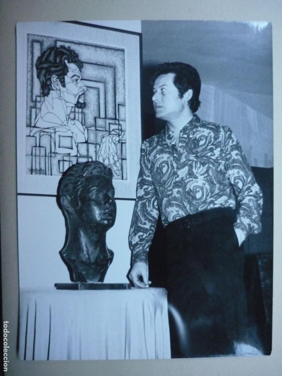 Cine: vicente parra - foto original b/n - actor espa&ntilde;ol - cine espa&ntilde;ol