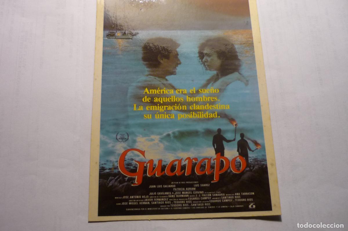 Cine: postal cartel pelicula guarapo lauren fims