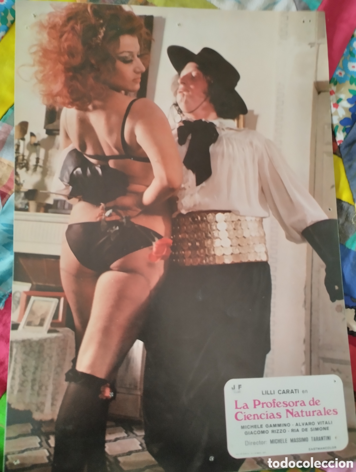 Cine: 11 FOTOCROMOS + GUIA DOBLE - LA PROFESORA DE CIENCIAS NATURALES