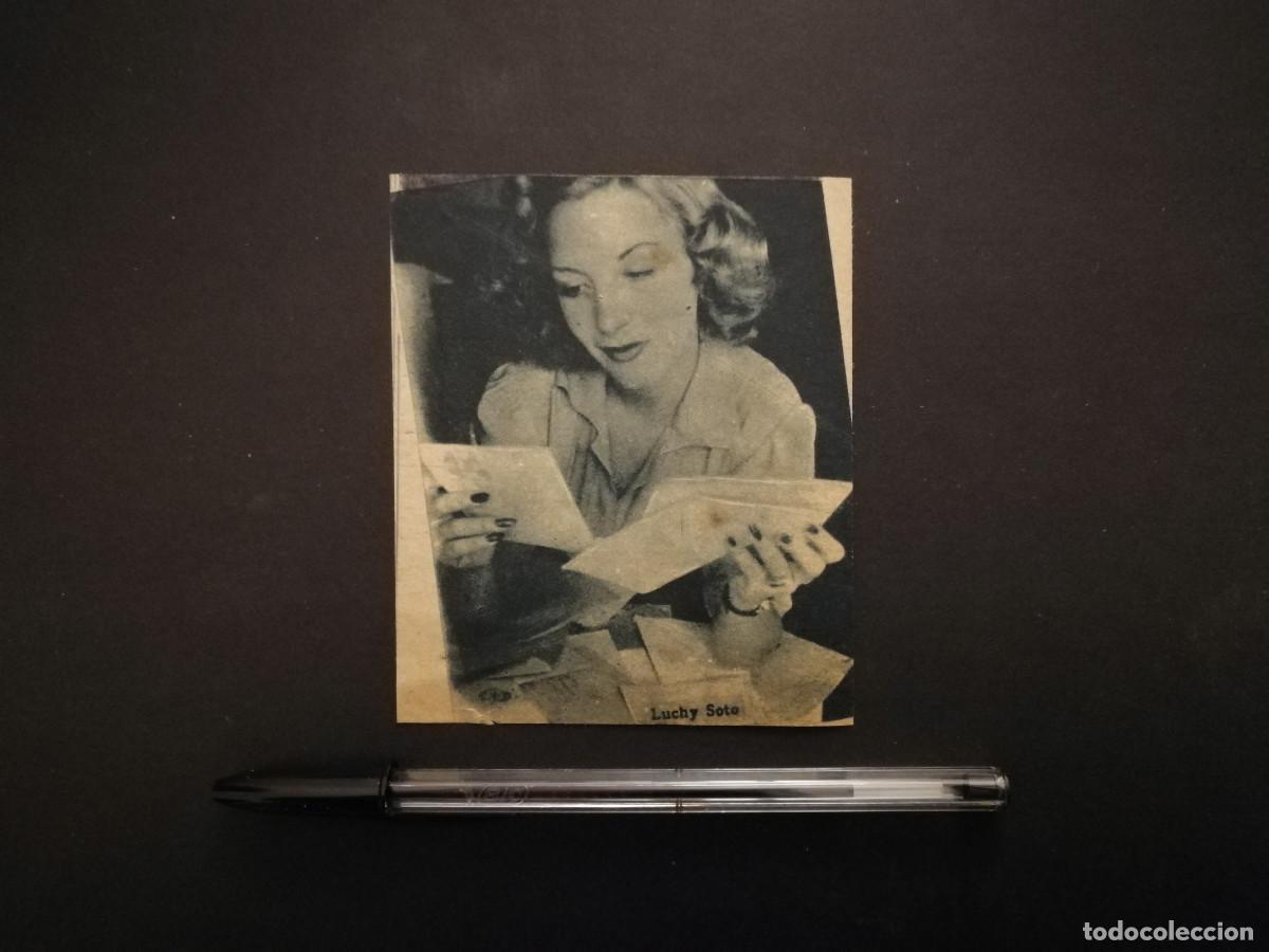 Cine: TARJETA ACARTONADA - LUCHY SOTO - CINE ESPA&Ntilde;OL