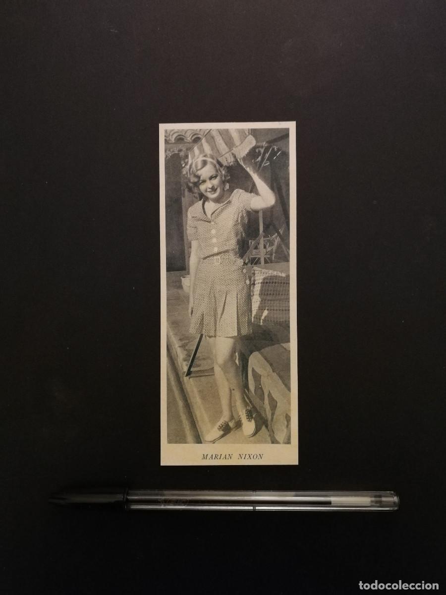 Cine: ANTIGUA TARJETA ACARTONADA - MARIAN NIXON