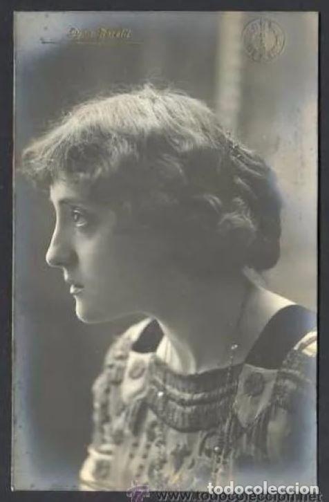 Cinema: *Lyda Borelli* Sello seco *Foto Amadeo, Barcelona* Nueva.