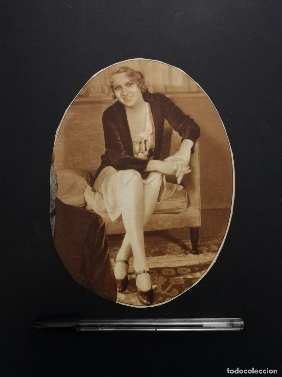 Cine: ANTIGUO ANUNCIO ENCARTONADO y TROQUELADO - ANITA PAGE