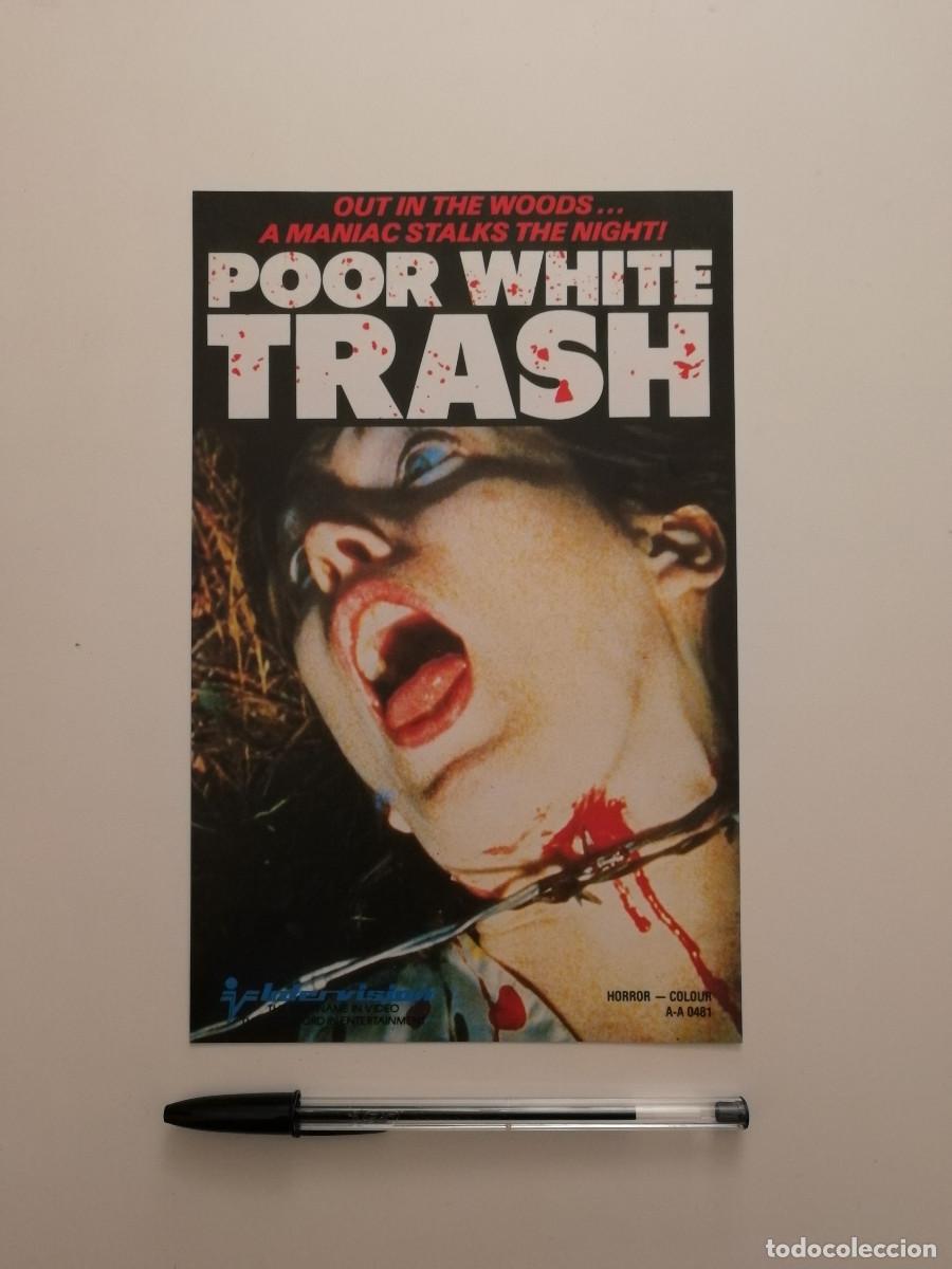 Cine: LAMINA ACARTONADA - POOR WHITE TRASH - TERROR - Scum of the Earth