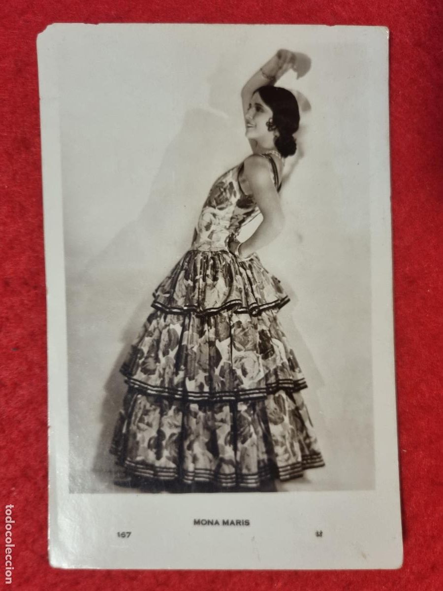 Cine: POSTAL ACTRIZ MONA MARIS ARGENTINA ANTIGUA ORIGINAL P2317