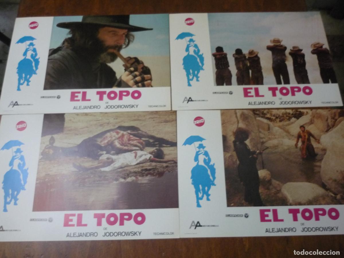 Cine: el topo - 10 fotocromos originales - alejandro jodorowsky - western surrealismo