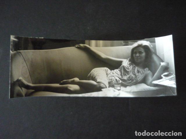 Cine: ONDINA CANIBANO ACTRIZ CUBA ANTIGUA FOTOGRAFIA ORIGINAL 8,5 X 24 CM