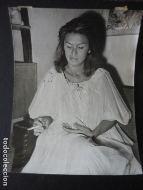 Cine: ONDINA CANIBANO ACTRIZ CUBA ANTIGUA FOTOGRAFIA ORIGINAL 18 X 23 CM