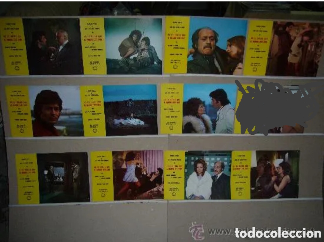 Cine: NO ES BUENO QUE EL HOMBRE ESTE SOLO LOPEZ V&Aacute;ZQUEZ CARMEN SEVILLA 11 FOTOCROMOS ORIGINALES