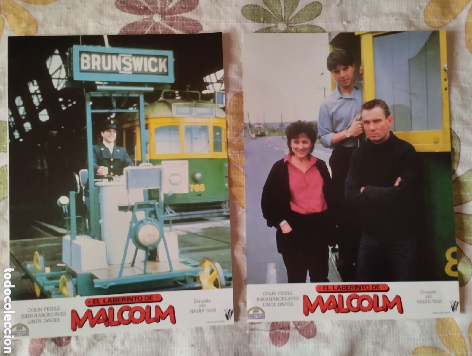 Cine: 8 FOTOCROMOS - EL LABERINTO DE MALCOM - SET COMPLETO