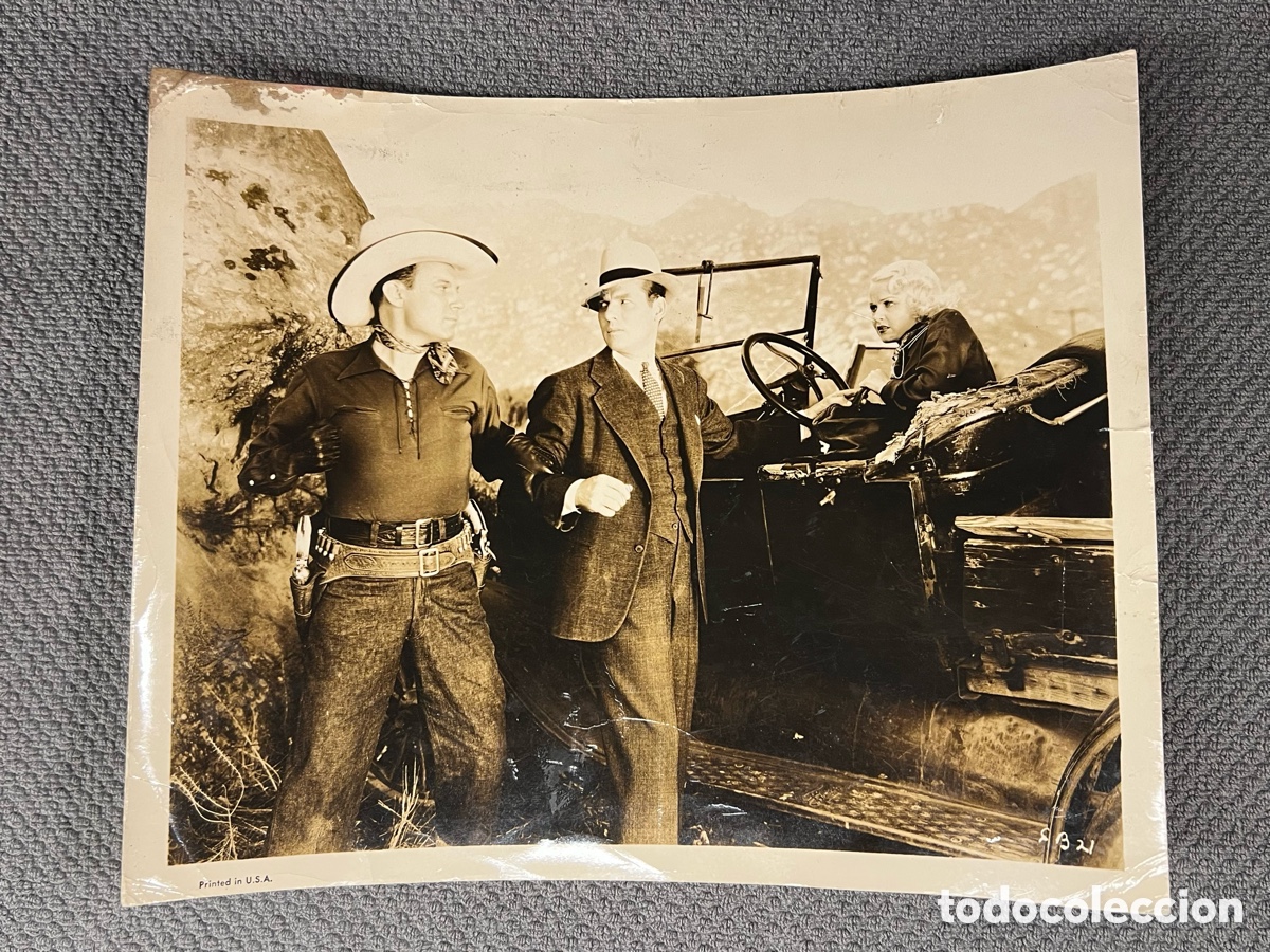 Cine: EL JINETE TROVADOR&hellip; Cine Western&hellip; Fotograf&iacute;a.. Medidas: 20,5 x 25,5 cm.,