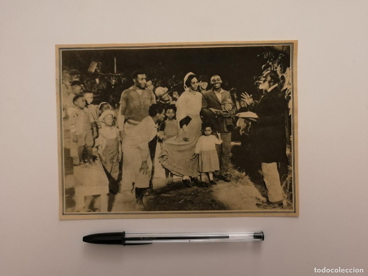 Cine: ANTIGUO ANUNCIO ENCARTONADO - ALELUYA - King Vidor - Hallelujah