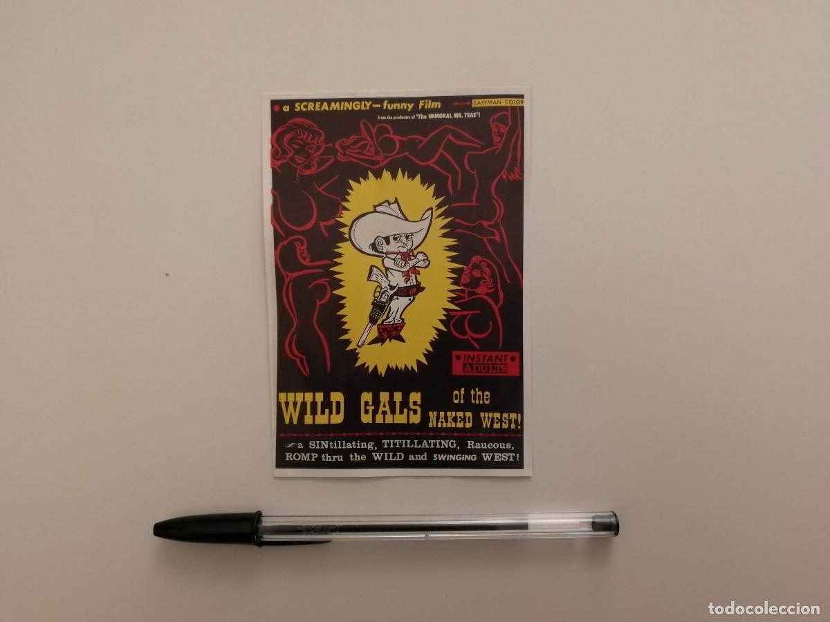 Cine: TARJETA ACARTONADA -9-13- Wild Gals of the Naked West - Russ Meyer