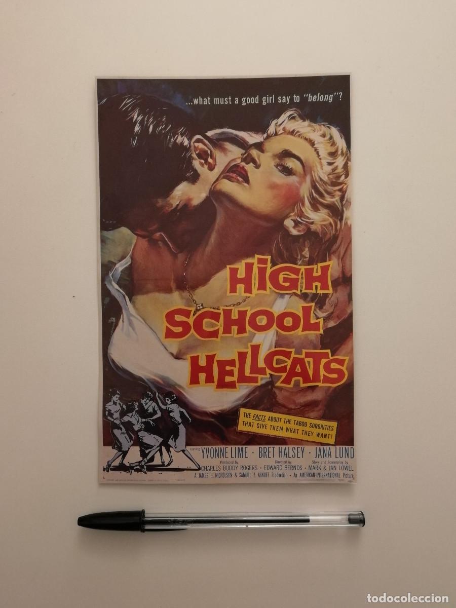 Cine: LAMINA ACARTONADA - High School Hellcats - Edward Bernds