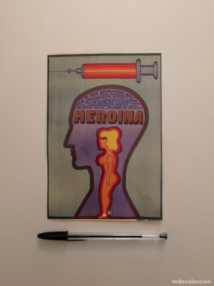 Cine: TARJETA ACARTONADA - HEROINA -Ra&uacute;l de la Torre