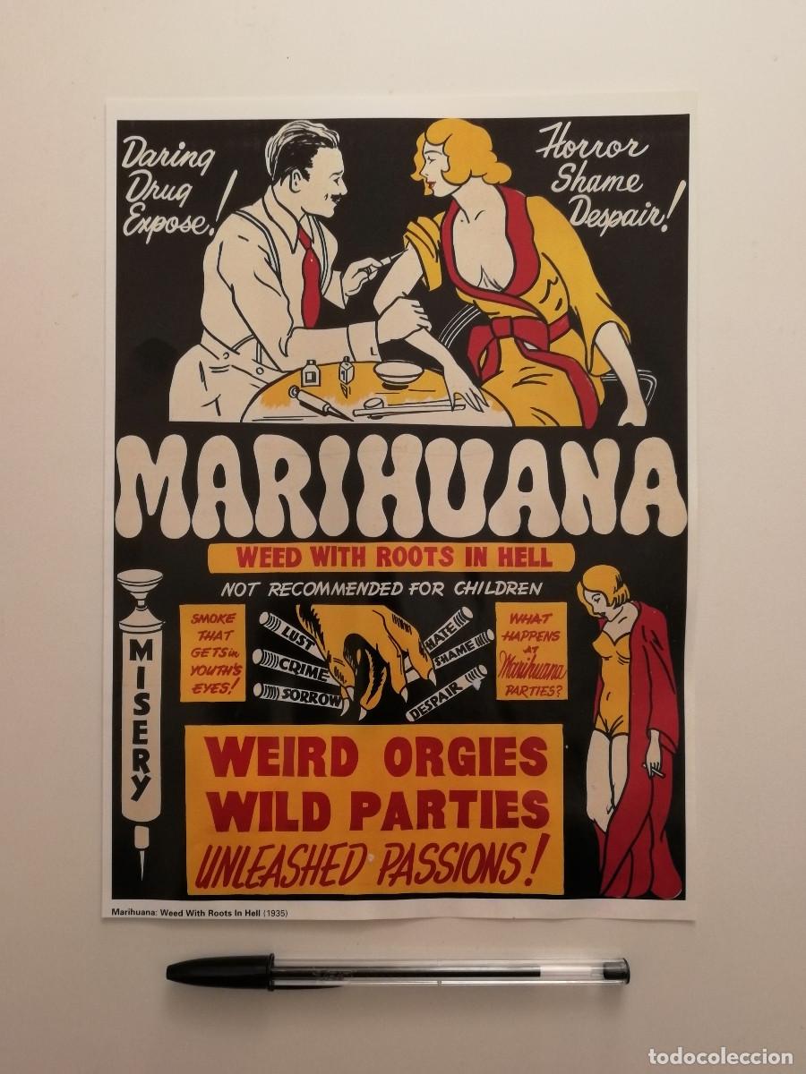 Cine: LAMINA ACARTONADA - Marihuana - Dwain Esper