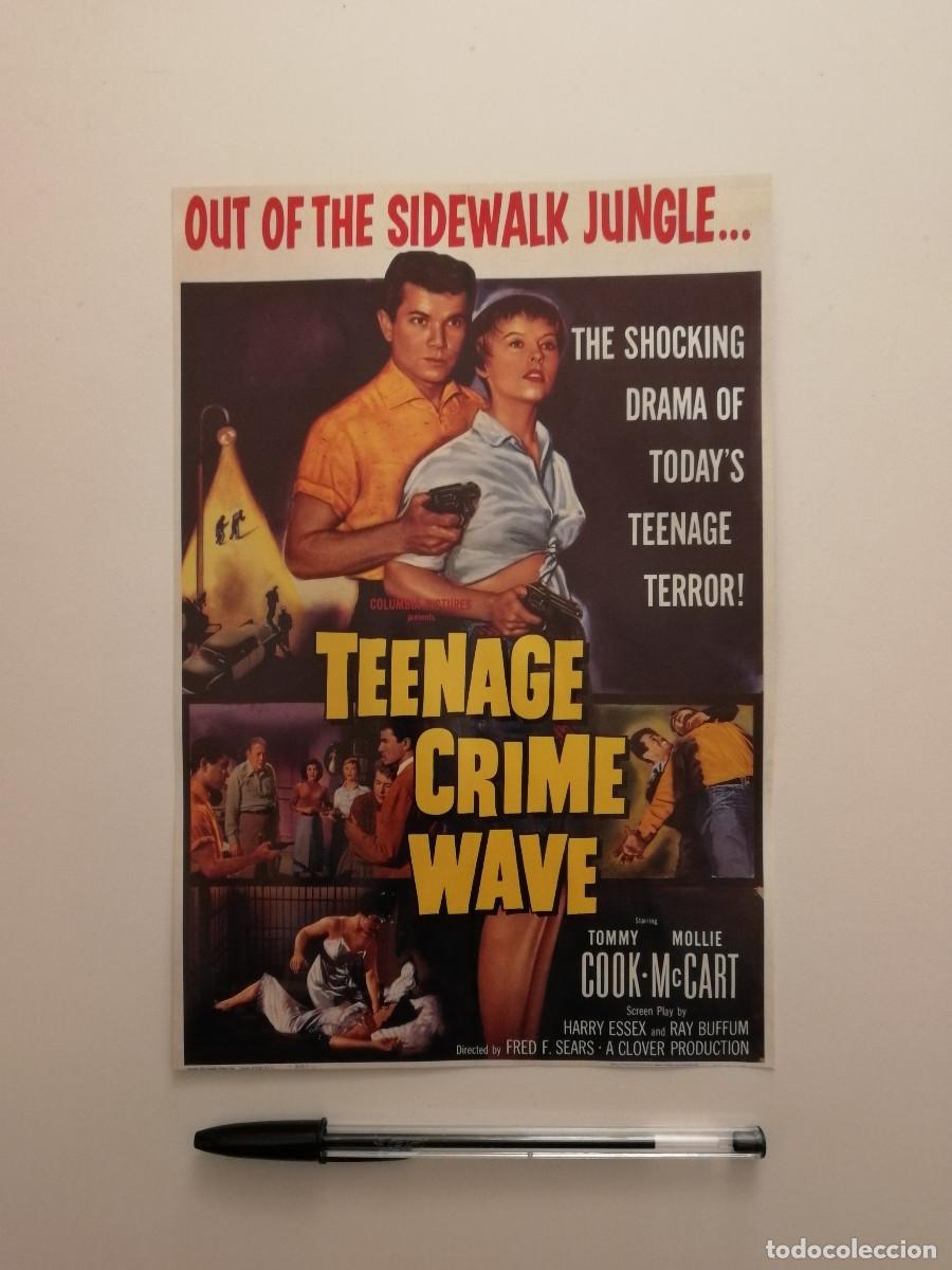 Cine: LAMINA ACARTONADA - Teen-Age Crime Wave - Fred F. Sears