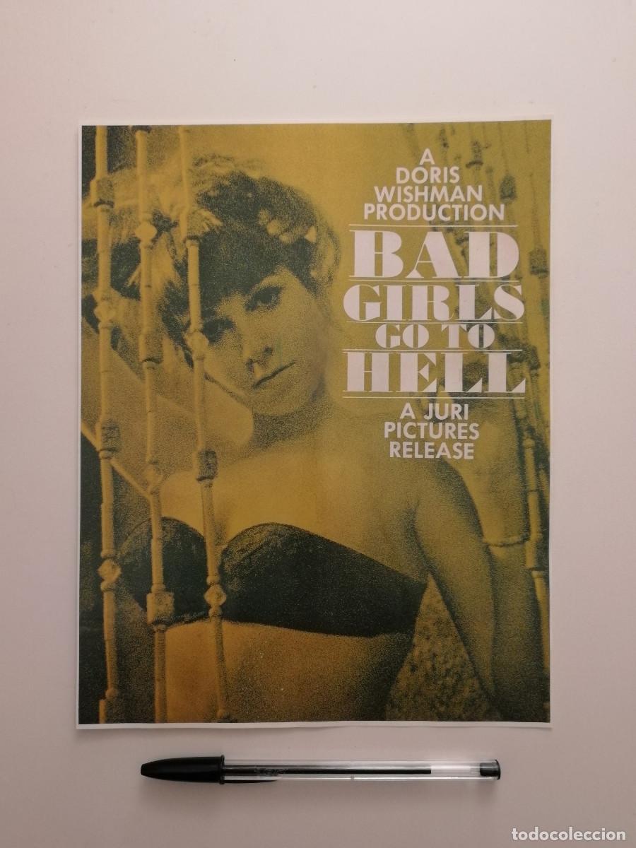 Cine: LAMINA ACARTONADA - BAD GIRLS GO TO HELL - Gigi Darlene - Doris Wishman