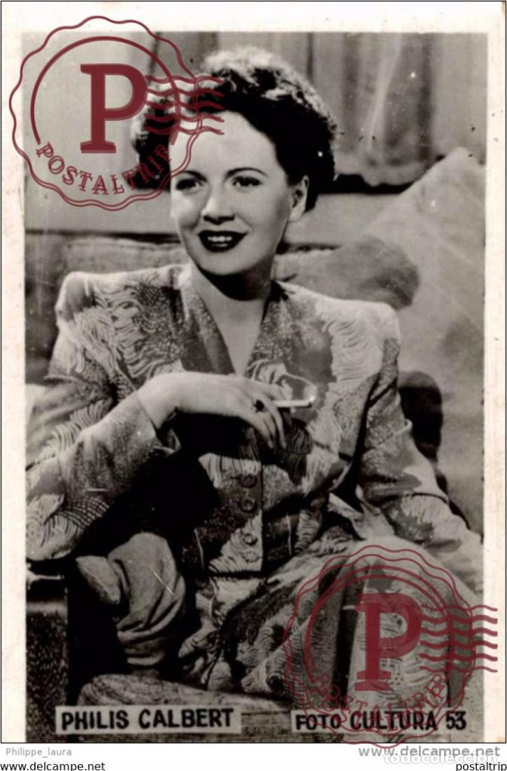 Cinema: PHILIS CALBERT. FOTO CULTURA. 9X6 cm.