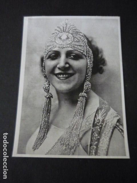 Cinema: EUGENIA ZUFFOLI ACTRIZ Y CANTANTE ZARZUELA ANTIGUA FOTOGRAFIA 13 X 18 CM