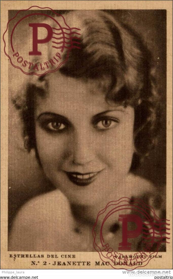 Cinema: JEANETTE MAC DONALD. N&ordm; 2 ESTRELLAS DEL CINE. PARAMOUNT FILM. - EDIT GRAFICA BARCELONA