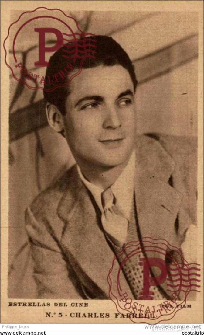 Cinema: CHARLES FARREL. N&ordm; 5 ESTRELLAS DEL CINE. FOX FILM. - EDIT GRAFICA BARCELONA