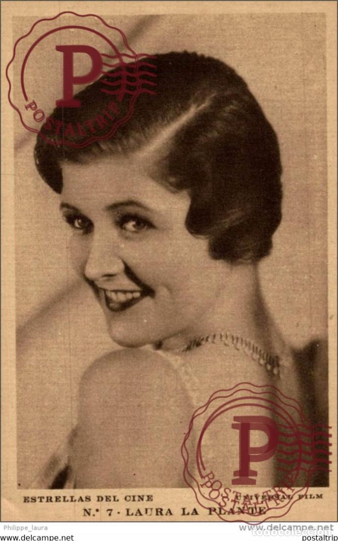 Cinema: LAURA LA PLANTE. N&ordm; 7 ESTRELLAS DEL CINE. UNIVERSAL FILM. - EDIT GRAFICA BARCELONA