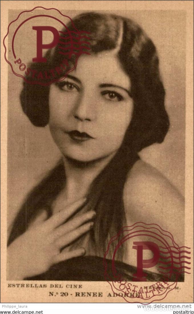 Cinema: RENEE ADOREE. N&ordm; 20 ESTRELLAS DEL CINE. METRO G. M. - EDIT GRAFICA BARCELONA