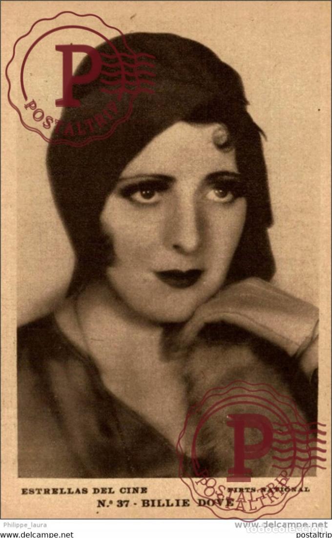 Kino: BILLIE DOVE. N&ordm; 37 ESTRELLAS DEL CINE. FIRTS NATIONAL - EDIT GRAFICA BARCELONA