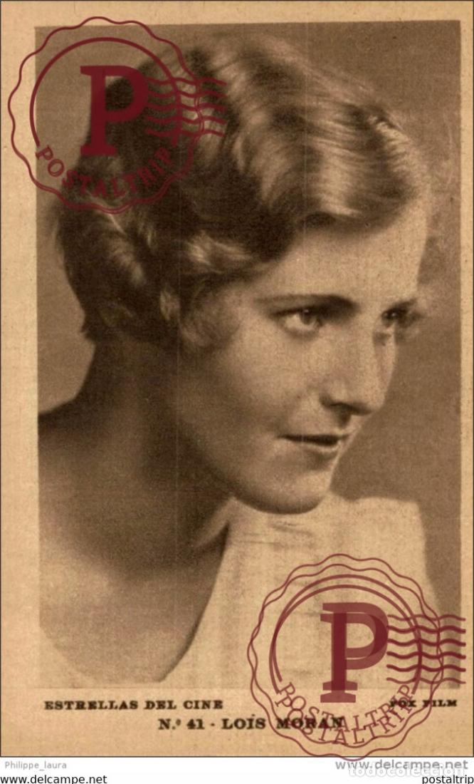 Kino: LOIS MORAN. N&ordm; 41 ESTRELLAS DEL CINE. FOX FILM. - EDIT GRAFICA BARCELONA