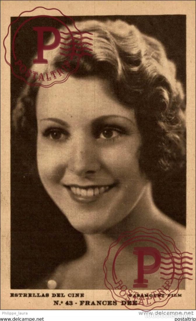 Kino: FRANCES DEE. N&ordm; 43 ESTRELLAS DEL CINE. PARAMOUNT FILM. - EDIT GRAFICA BARCELONA