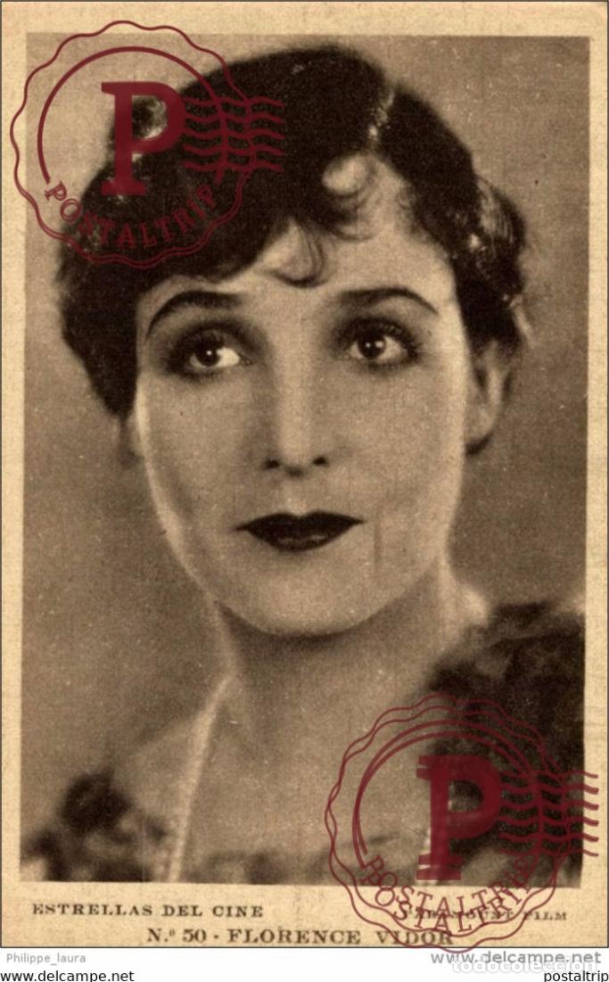 Kino: FLORENCE VIDOR. N&ordm; 50 ESTRELLAS DEL CINE. PARAMOUNT FILM. - EDIT GRAFICA BARCELONA