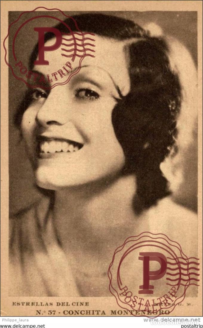 Kino: CONCHITA MONTENEGRO. N&ordm; 57 ESTRELLAS DEL CINE. METRO G. M.. - EDIT GRAFICA BARCELONA