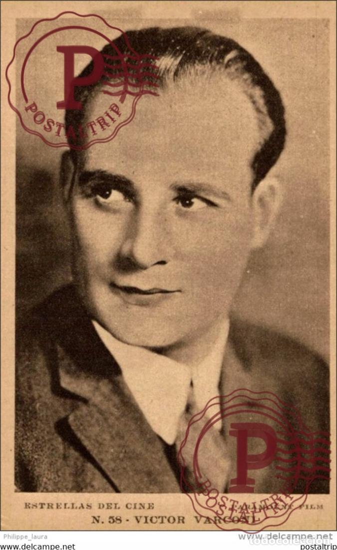 Kino: VICTOR VARCONI. N&ordm; 58 ESTRELLAS DEL CINE. PARAMOUNT FILM. - EDIT GRAFICA BARCELONA