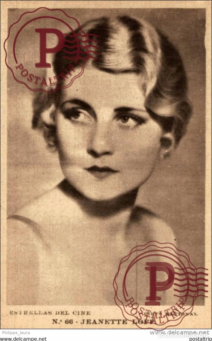 Kino: JEANETTE LOFF. N&ordm; 66 ESTRELLAS DEL CINE. FIRTS NATIONAL. - EDIT GRAFICA BARCELONA
