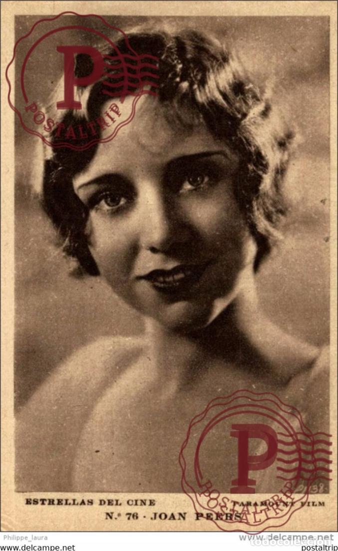Kino: JOAN PEERS. N&ordm; 76 ESTRELLAS DEL CINE. PARAMOUNT FILM. - EDIT GRAFICA BARCELONA
