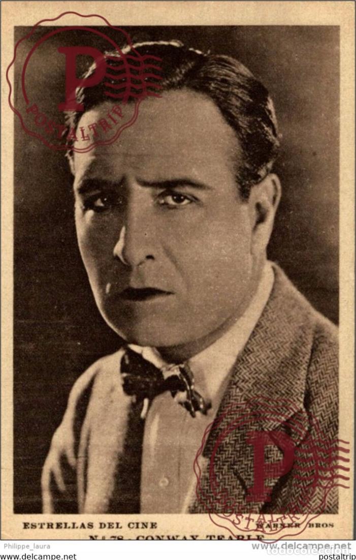 Kino: CONWAY TEARLE. N&ordm; 78 ESTRELLAS DEL CINE. WARNER BROS. - EDIT GRAFICA BARCELONA