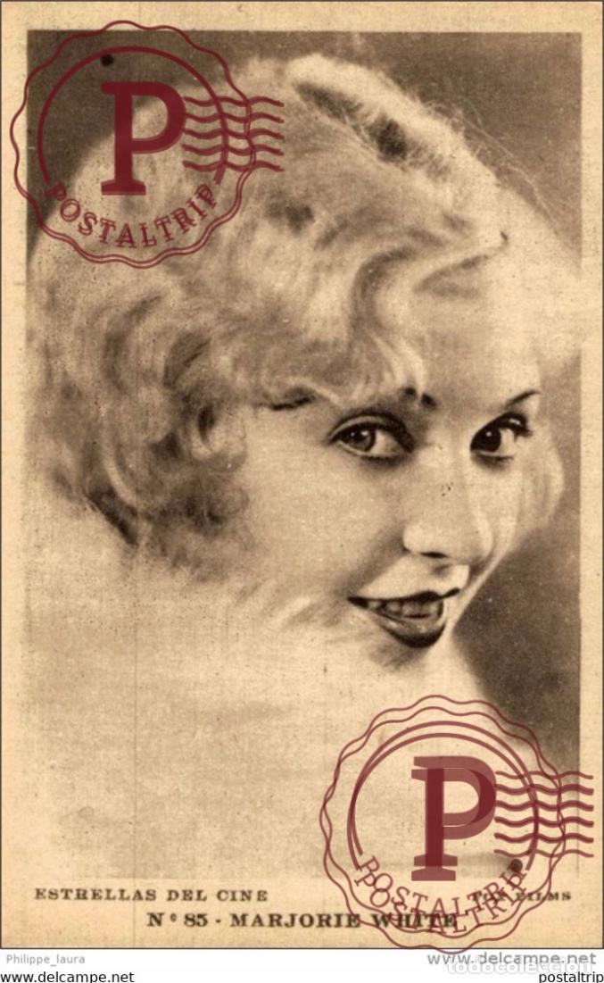 Kino: MARJORIE WHITE. N&ordm; 85 ESTRELLAS DEL CINE. FOX FILM - EDIT GRAFICA BARCELONA