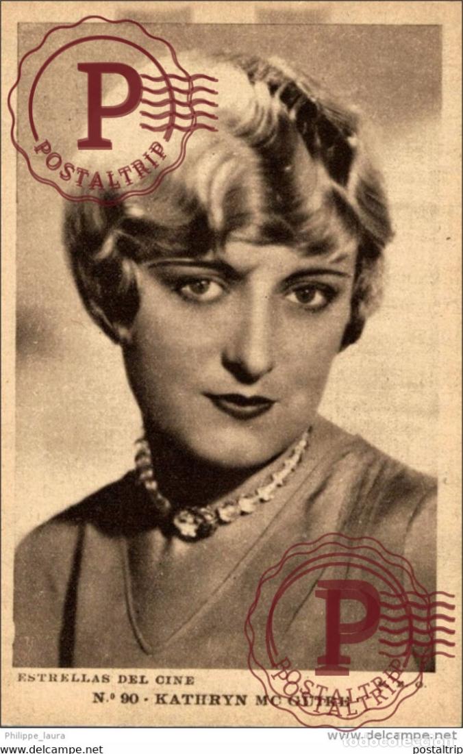 Kino: KATHRYN MC GUIRE. N&ordm; 90 ESTRELLAS DEL CINE. F. B. O. - EDIT GRAFICA BARCELONA