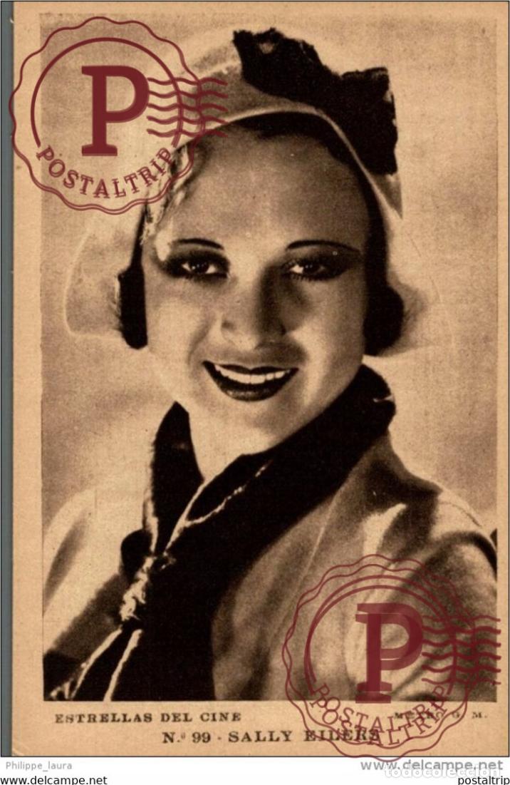 Kino: SALLY EILERS. N&ordm; 99 ESTRELLAS DEL CINE. METRO G. M. - EDIT GRAFICA BARCELONA