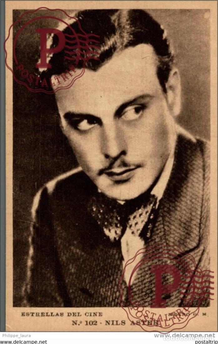 Kino: NILS ASTER. N&ordm; 102 ESTRELLAS DEL CINE. METRO G. M. - EDIT GRAFICA BARCELONA