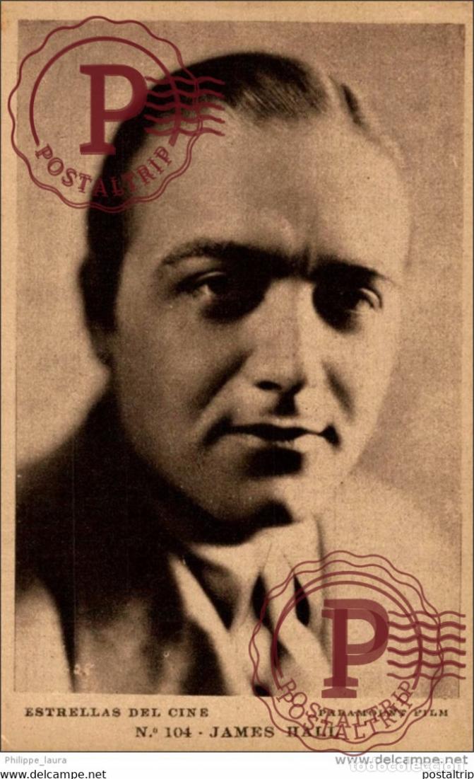 Kino: JAMES HALL. N&ordm; 104 ESTRELLAS DEL CINE. PARAMOUNT FILM - EDIT GRAFICA BARCELONA