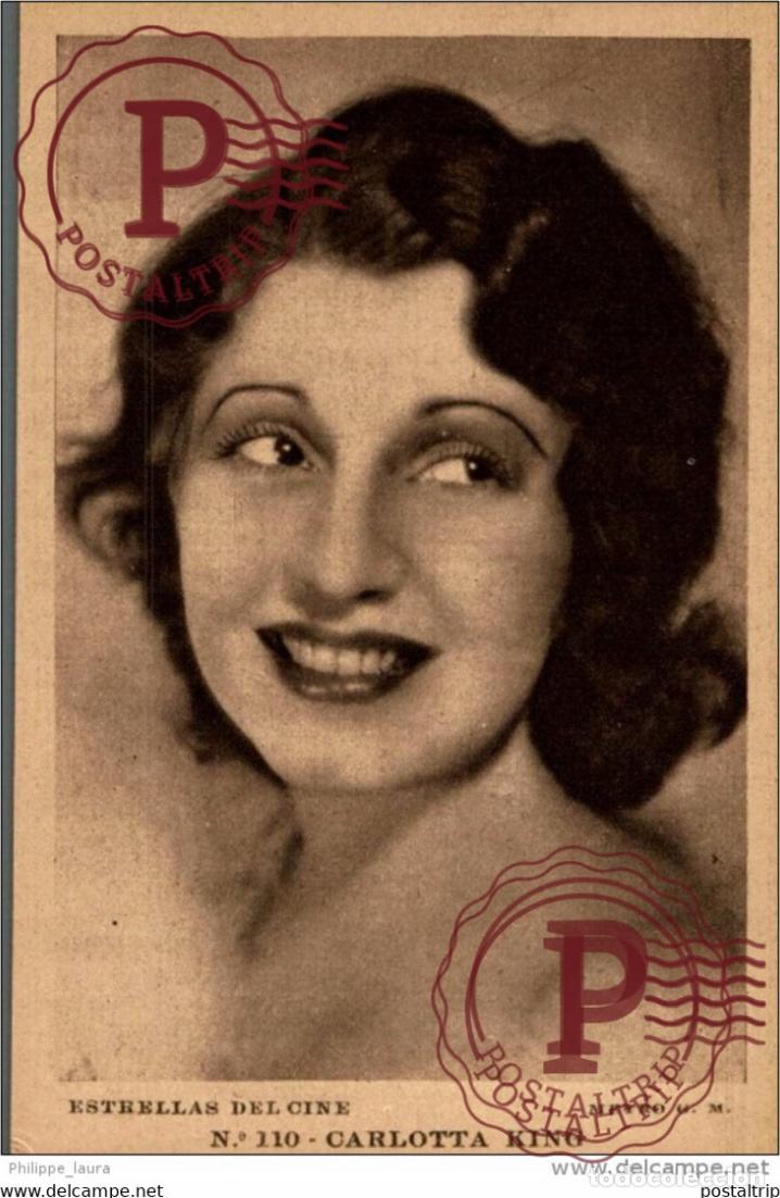 Kino: CARLOTTA KING. N&ordm; 110 ESTRELLAS DEL CINE. METRO G. M.- EDIT GRAFICA BARCELONA